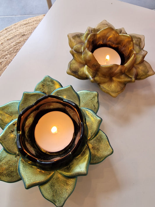 BOUGEOIR FLEUR DE LOTUS