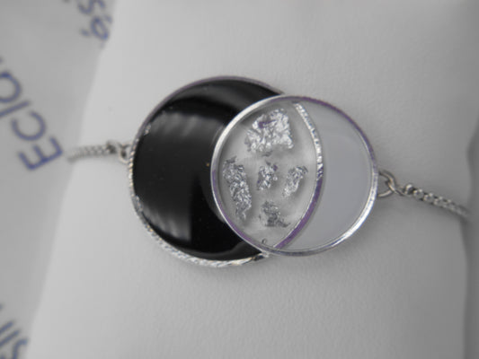 Bracelet Coeurs 2 lunes