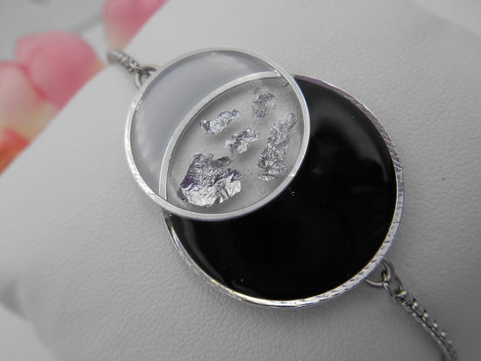 Bracelet Coeurs 2 lunes