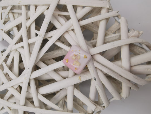 Bague carrée sweet girl