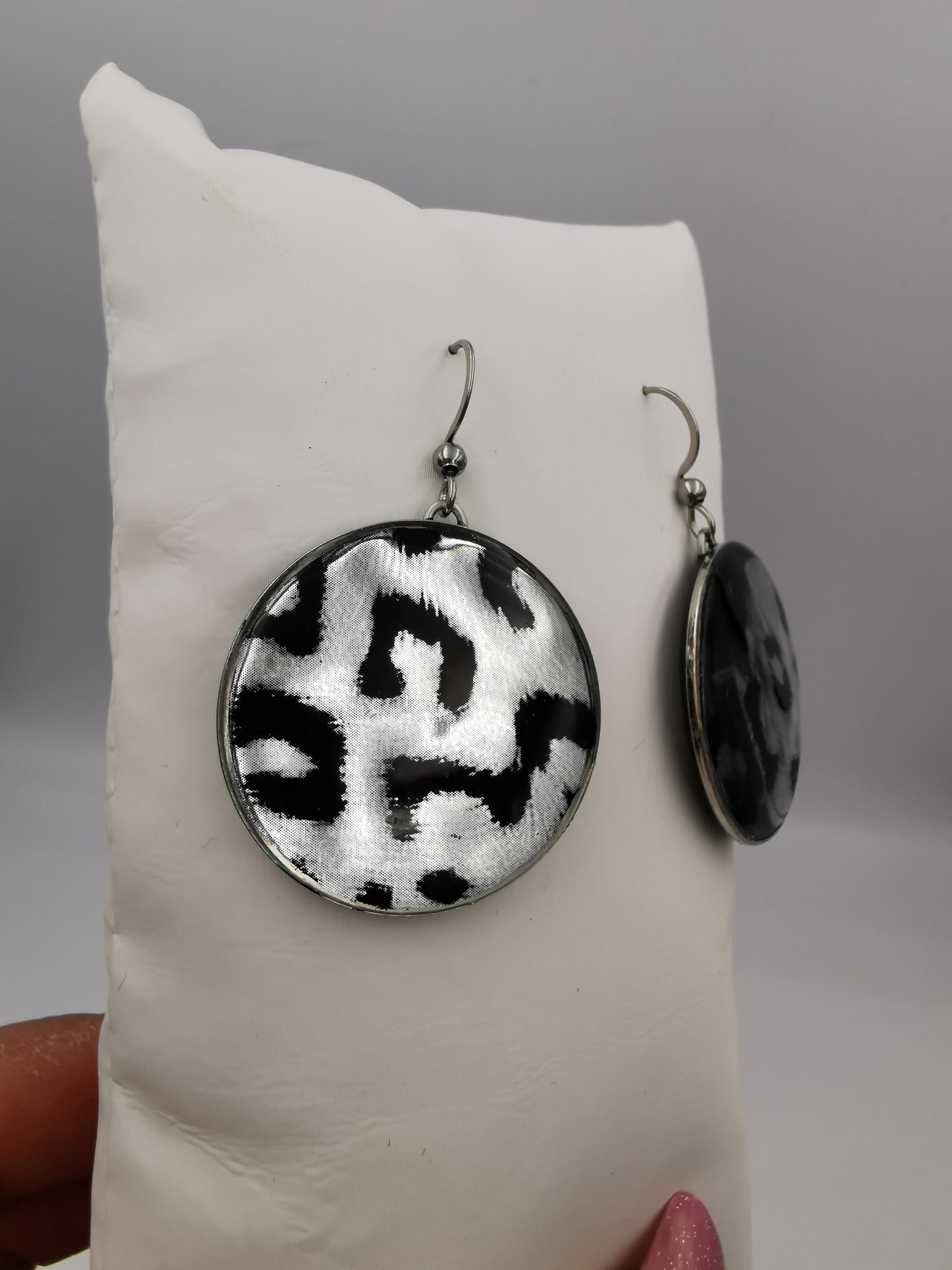 Boucles rondes Foil holographique