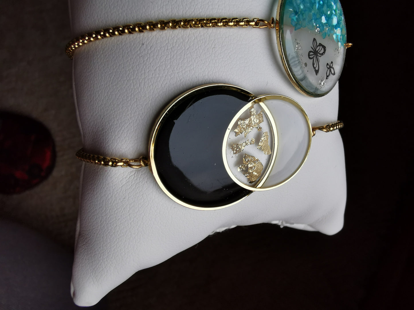 Bracelet Coeurs 2 lunes