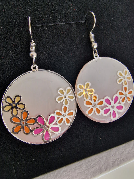 Boucles d'oreilles fleurs