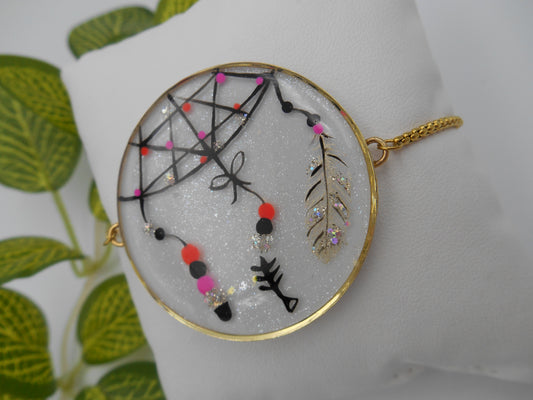 Bracelet D4 décoré à la main